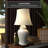 Sky Blossom Porcelain Lamp