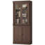 Bibliothèque 71,2 "H avec porte en verre-388033468