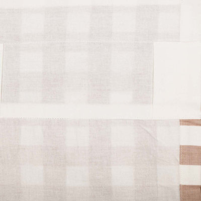  Annie Buffalo Check Gingham Cotton Swag 72" Window Valance