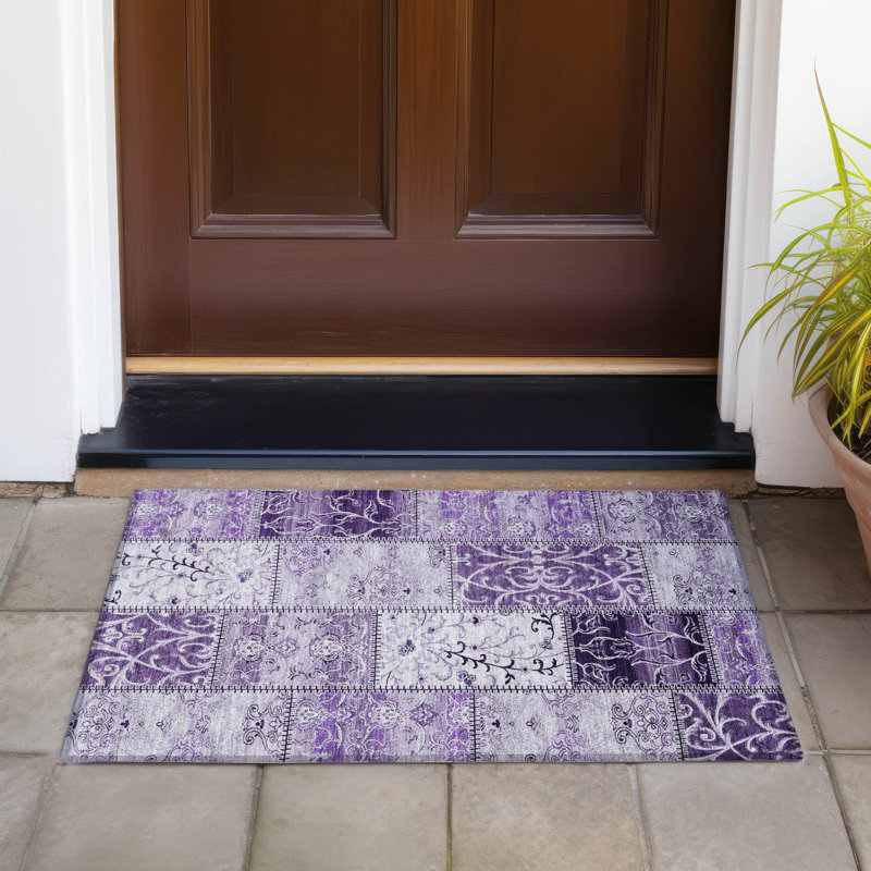 Tapis intérieur / extérieur Penelope, Rectangle 1 pi 8 po x 2 pi 6 po