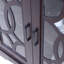 Armoire spacieuse avec portes en verre trempé transparent et tablette réglable-1824021212-1824021213