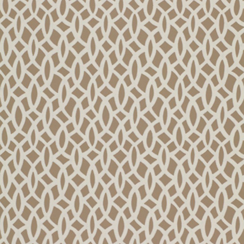 Chain Link Wallpaper, Flax