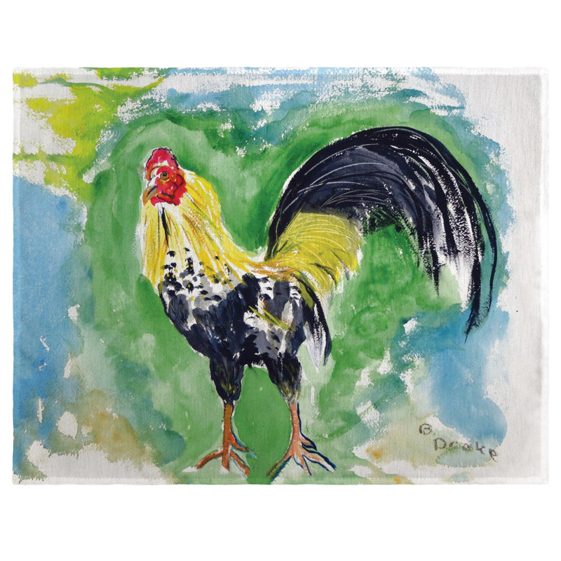 Trenton Polyester Animals/Nature Rectangle Placemat