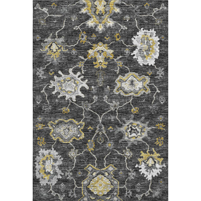 Ellenmarie Area Rug with Non-Slip Backing