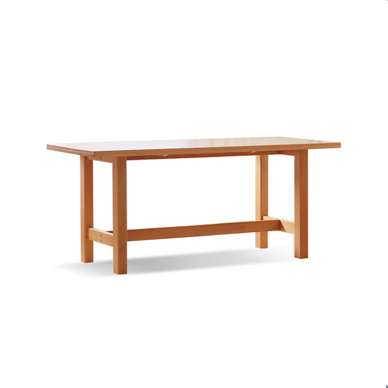 Table de salle à manger Burlywood, 29.53"H x 55.12"L x 31.5"W