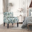 Ensemble de 3 fauteuils rembourrés de 28,7 po de largeur avec garniture cloutée et coussin lombaire-1573553588