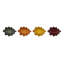 Le Creuset Stoneware Mini French Oak Leaf Bowls, Set Of 4, Multicolor