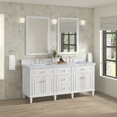 Lorelai 72'' Double Bathroom Vanity with Top