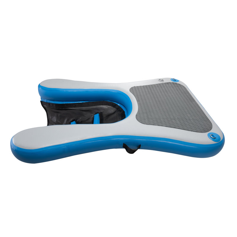 Échelle de rampe gonflable pour chien pour piscine, quai et bateau
