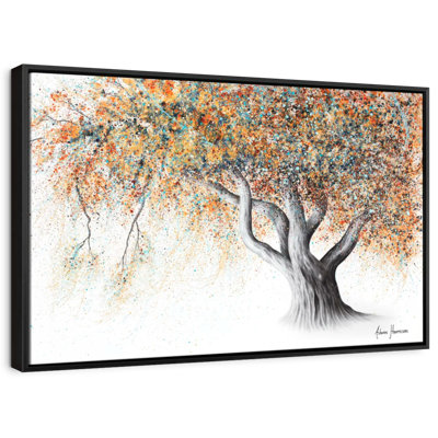 Rusty Autumn Tree Canvas Print