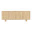 Ximena 87" Wide Sideboard, Light Natural