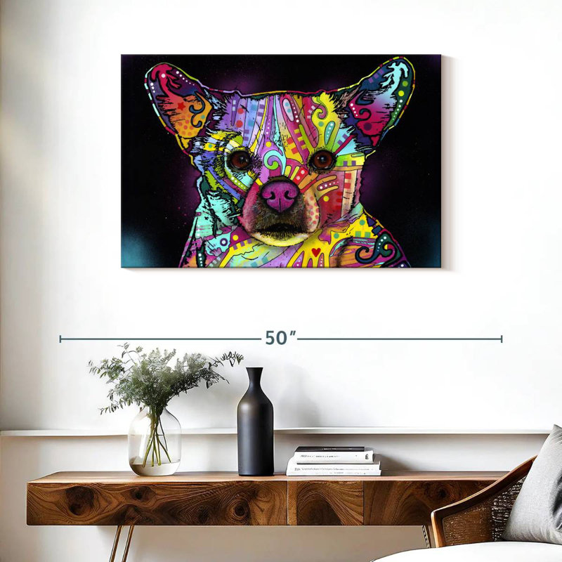 Brampt Cheemix, 24" H x 36" W