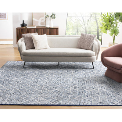 Geometric Hand Woven Area Rug