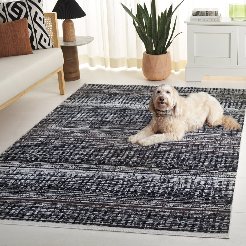Mila 234 Performance Abstract Rug, Rectangle 5'3" x 7'6"