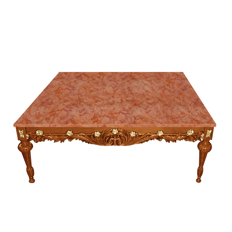 Coffee Table, Crema Valencia, Burl 03