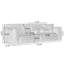 Coussin de canapé modulaire en chenille blanc Fourseat-1367740200-1367740119