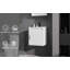 Meuble-lavabo de salle de bain avec lavabo en céramique et porte d'armoire à fermeture en douceur-2055119592-2055119593