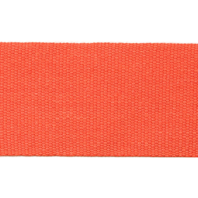 Tissu de bandes 2 po le lin, Corail foncé