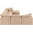 Itala Velvet U-Shaped Sectional Reversible-94482569