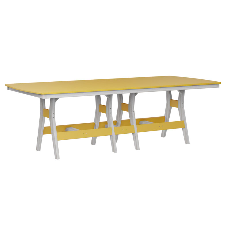 Harbor Outdoor Bar Table, White, Seashell