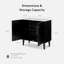 Buffet décoratif 2 portes Hrant-857539385-832402078