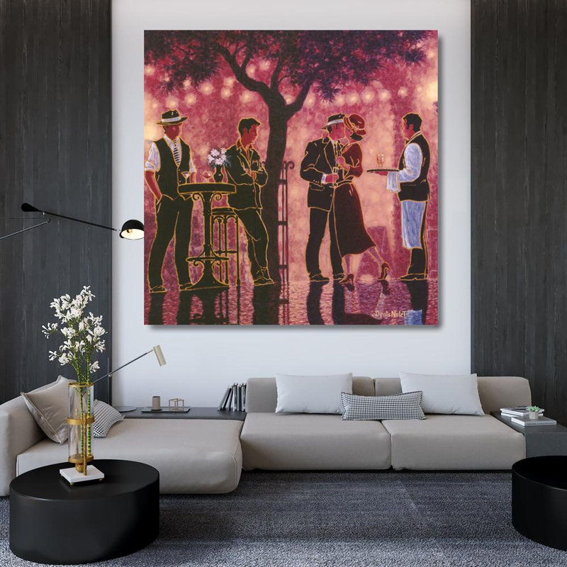 A chacun son reve, 36" H x 36" W