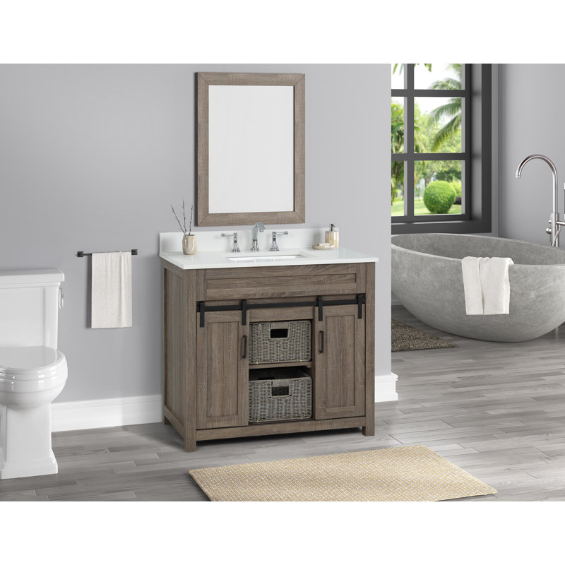 Meuble-lavabo simple 36 po Farm Barn