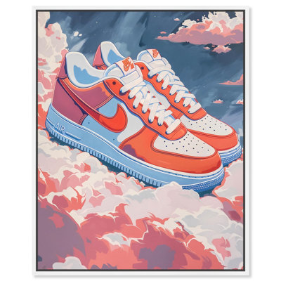 «On Cloud Nine Canvas Fashion Sneaker» par Art Remedy