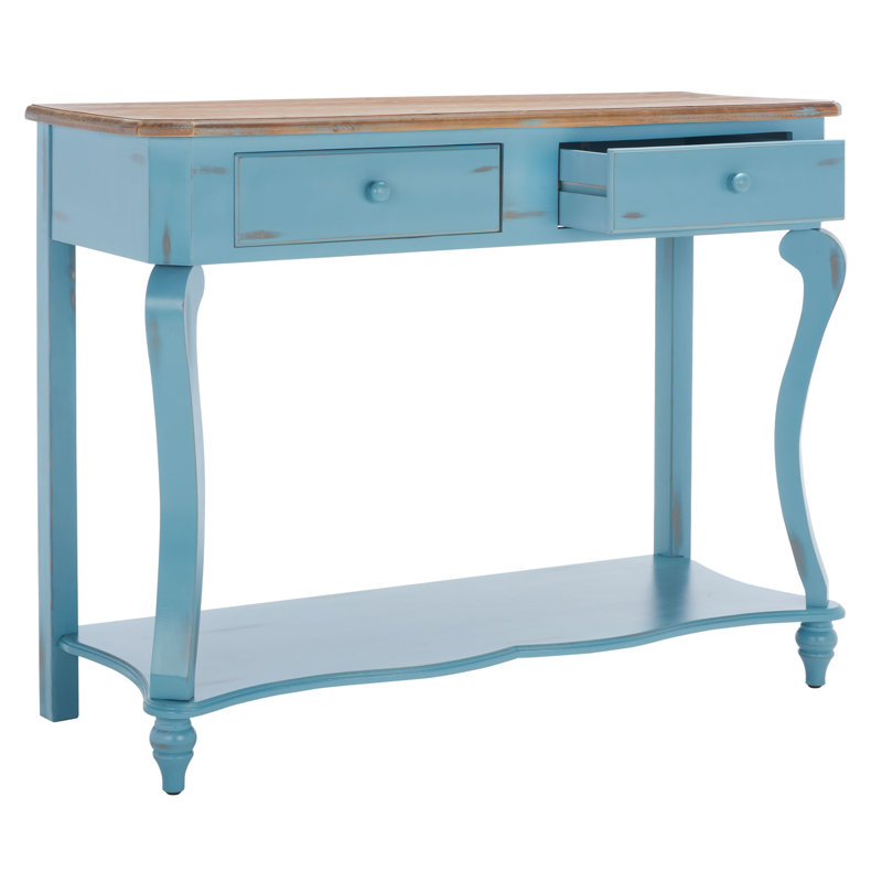 Mizel 43'' Solid Wood Console Table, Oak