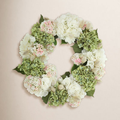 Primrue Melva 23" Hydrangea Wreath