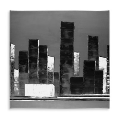 Abstract Buildings Tablecloth | Indoor/Outdoor Home Decor