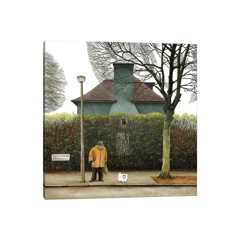 Miss Pom Pom by Vicky Mount - Painting on Canvas, 45.72 cm H x 45.72 cm W x 3.175 cm D, Wrapped Canvas