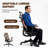 AeroErgo Ergonomic Mesh Office Chair with Adjustable Headrest and  Armrest-359006505-359006502