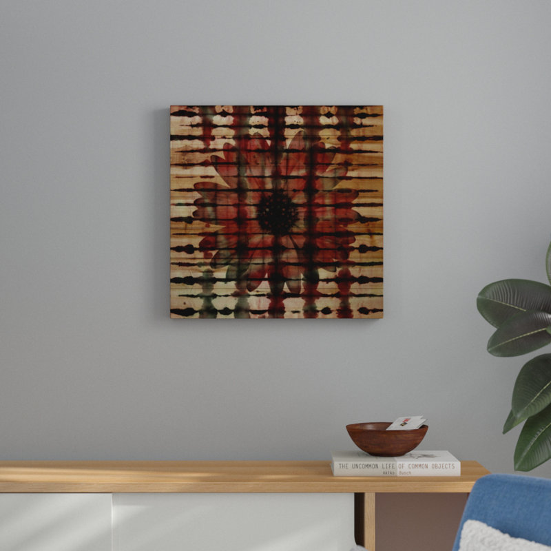 «Wine» par Parvez Taj - impression sur bois, H 24 po x l 24 po x P 1,5 po