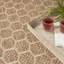 Tapis intérieur / extérieur brun clair Koebe-454238124