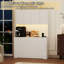 Armoire de rangement pour garde-manger de 71 po de hauteur avec prise de courant et lumière DEL, grande armoire de cuisine avec 2 tiroirs et 8 portes-529342615