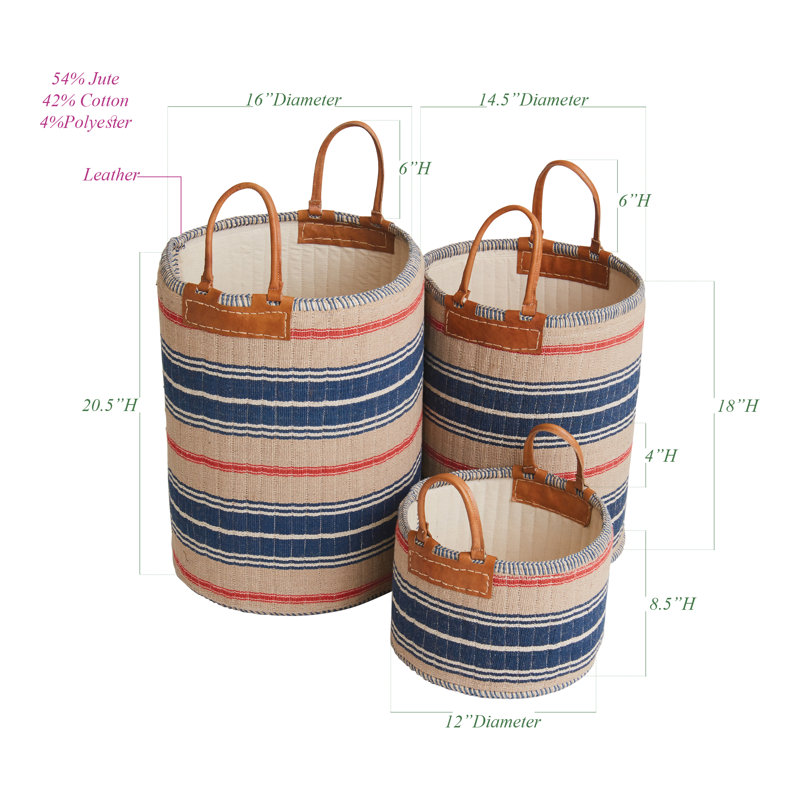 Panier en tissu goodman
