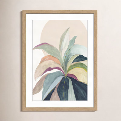 Byer "Sunny Bright Leaves II" Print by Asia Jensen