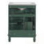 Meuble-lavabo avec lavabo, 2 tiroirs, poignÃ©es en mÃ©tal et tablette rÃ©glable-460983356