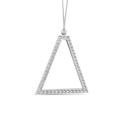 4.75'' Handmade Geometric Metal Holiday Shaped Ornament