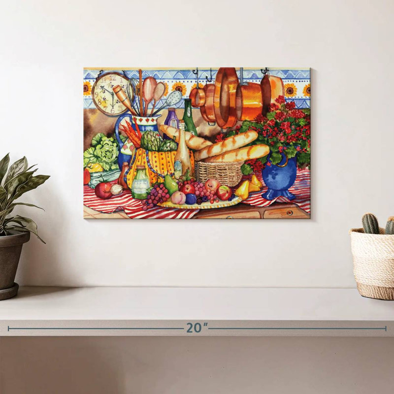 Cuisine française Yarlin, H 8 po x l 12 po