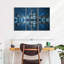 Chicago Night Lights, reproduction d'art sur toile-331400865