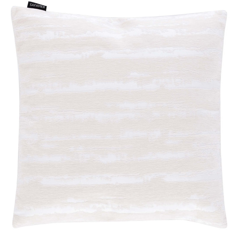 Revell Square Pillow Cover & Insert, Ivory, 18" x 18"