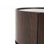 Table d'appoint ronde de haute qualité avec rangement double couche-1120437230