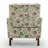 Patterned Polyester Blend Armchair