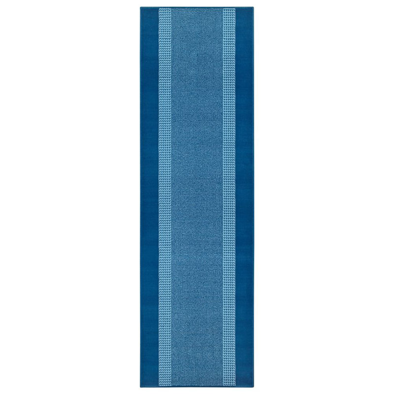 Flatweave Blue Rug, Rectangle 120 x 170cm