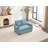 Convertible sofa with USB Ports and cupholdes-1713645249