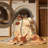 Machine Washable Kirkwood Fig Vintage Oriental Rug in Brown – Beige Binding-804388740