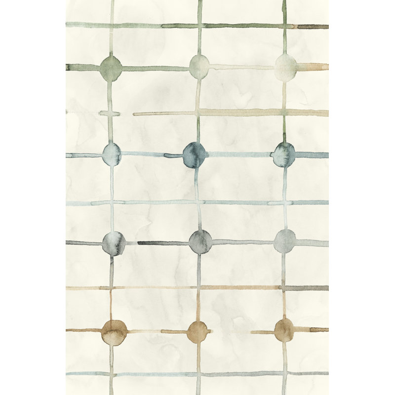 Simple Connections I by Grace Popp - Wrapped Canvas Painting, 46cm H x 30cm W