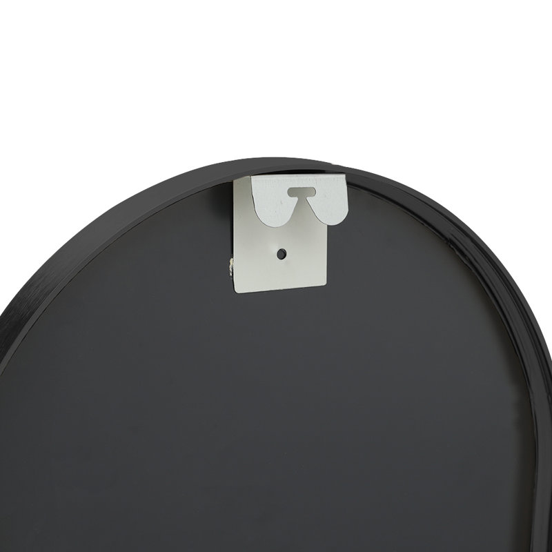 Nappanee Arch Full Length Wall Mirror, Black